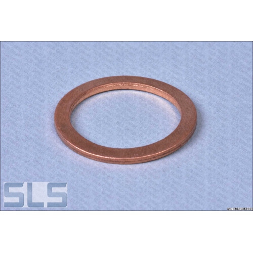 Copper ring 18mm