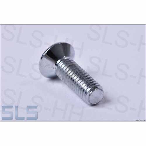 Countersunk bolt M5X16, industrial chrome plated