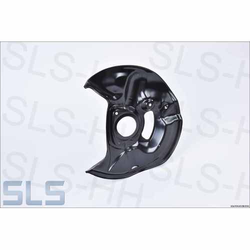 Cover plate front brake disc LH