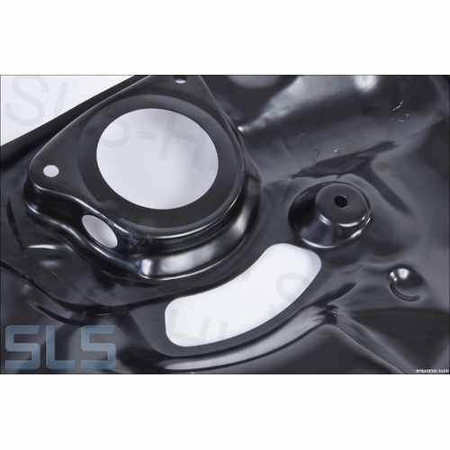 Cover plate front brake disc LH