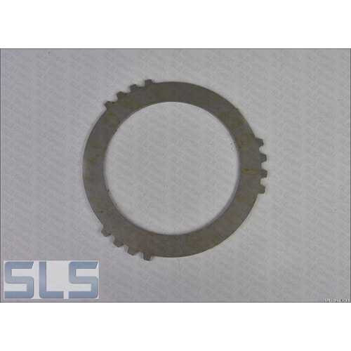 Metal clutch plate, outer, autom., 2mm