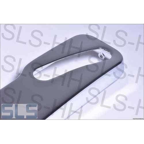 Pair chrome covers, seat RH, late styl