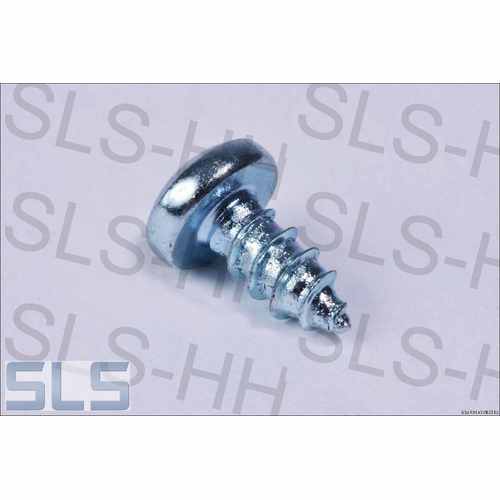 Pan head tapping screw 2,9X6,5 zinc plated