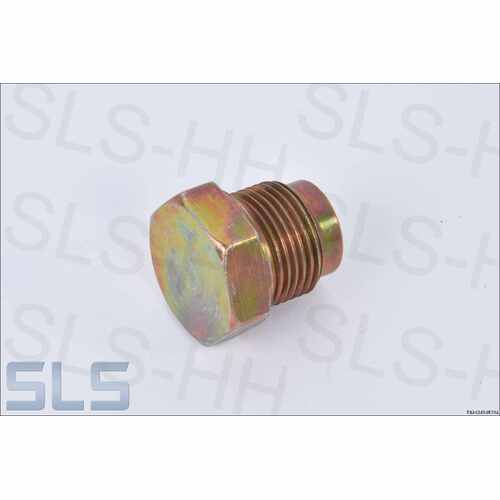 Plug screw M18 e.g. pressure valve