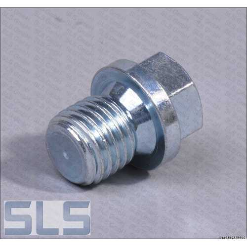 Plug screw oil sump M12 (fits replaced pan)