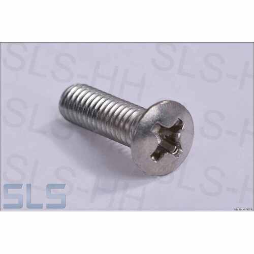 raised countersunk head screw, stainless steel M4X14