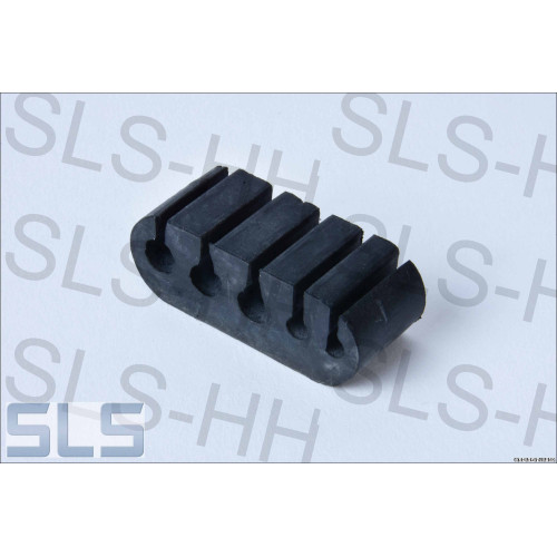 rubber inlay, clamp