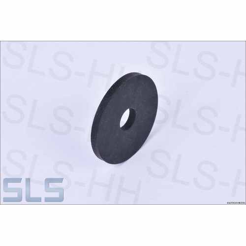 Rubber washer for door glass