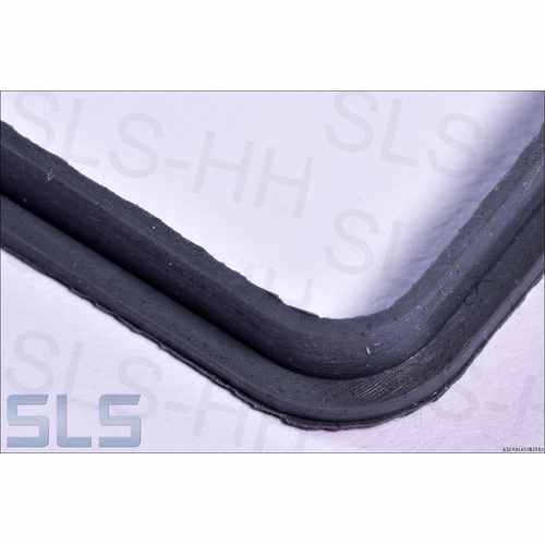 Rubberseal, central intruments frame