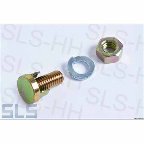screw+nut+shim for clamp