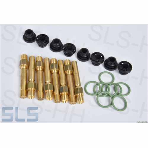 Set 8 pcs injectors "KE" (SLS 707104) w.rubber rings