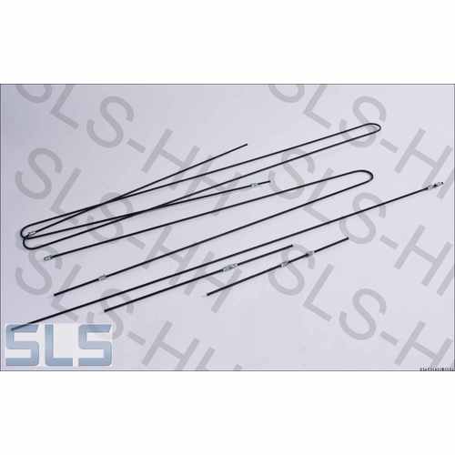 Set brake lines SL-LHD,no-ABS, from ca76