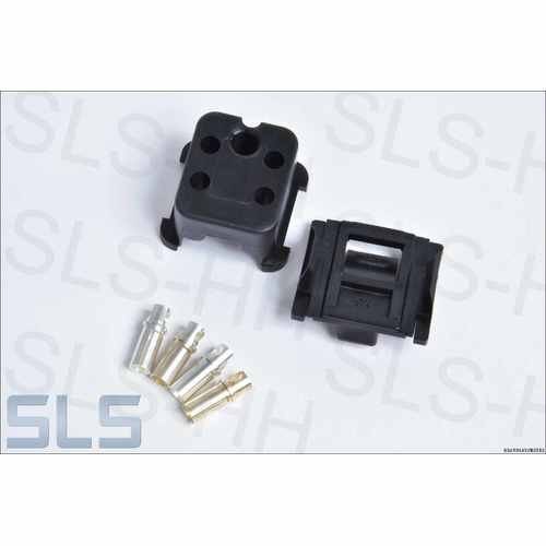 set connector female 4-pole, see pict