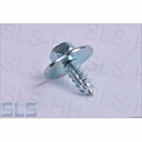 set of 20X hex.head tapping screw with washer 6,3 X 20