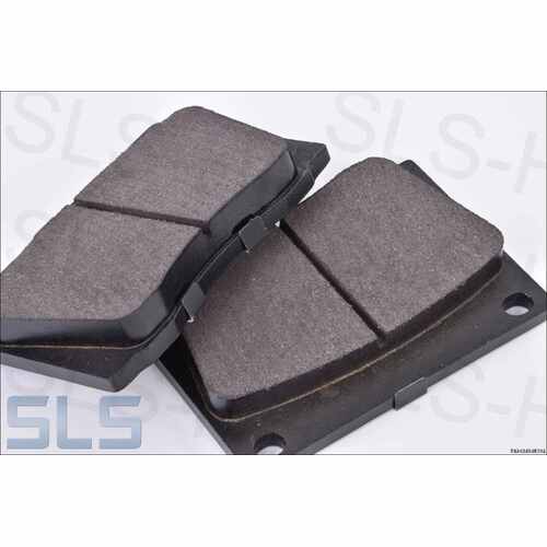 Set of Brake pads front Girling, 230SL** 220SEb**