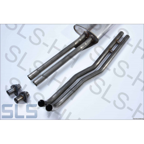 Set Stainless st.exhaust 230SL-> 013864