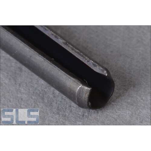 Spring pin, DIN1481, spring steel, 2.5 X 14