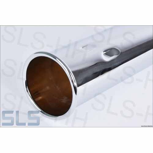 Tail pipe, chrome, Premium quality