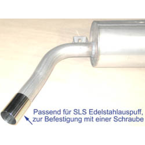 Tail pipe (to 149011) polished