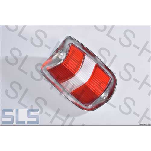 Taillight cap, early red/red