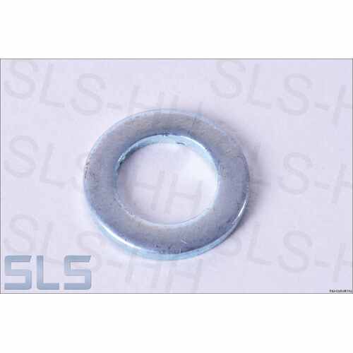 washer 5,3 X 9 X 1mm, zinc plated