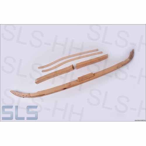 wooden parts for softtop W111 convertible