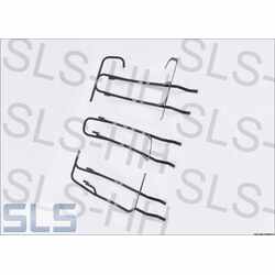 Backrest springs, 3 parts R107 L /R suitable