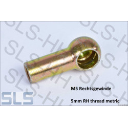 Ball socket with Rt. hd threads