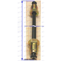 Brake pipe 525mm: rr ->'67 LH, '67-> RH