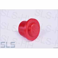 Cap for grease nipple, red