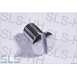 Chromed countersunk screw M10 x 20 DIN 91
