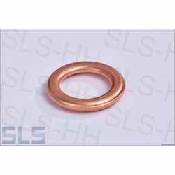 Copper ring M6, filled