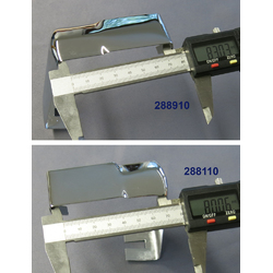 covering frt bumpers, Chrome