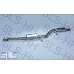 Exhaust kit Aftermarket, late LHD