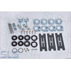 Fitting kit st.steel exhaust, no cr-pip