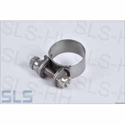 hose clamp, stainless steel, for 20mm