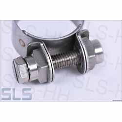 hose clamp, stainless steel, for 20mm