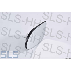mirror glas heatable left, only for OEM housing