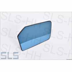 mirror glass,RH, late version, blue colored, with base plate,