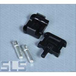 N/A ! 2-pole-connector (m), hsg w.pos-nose