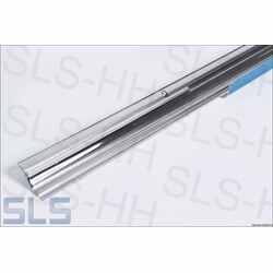 One pair of rocker panel covers, stainless steel