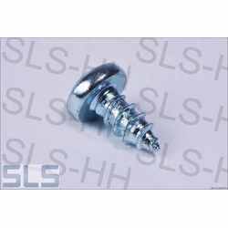 Pan head tapping screw 2,9X6,5 zinc plated