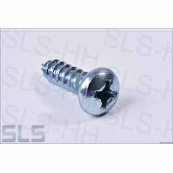 pan head tapping screw zinc plated 3,9 X 13