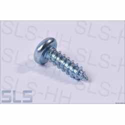 pan head tapping screw zinc plated 3,9 X 13
