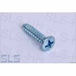 raised csk.head tapping screw 3,9 X19 zinc plated