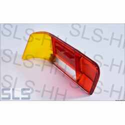 Right Tail Lamp Lens w/o. frame, red/yellow