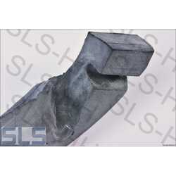 Rubber seal, roof to windshield frame OEM