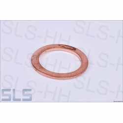 Seal ring 10x13,5, copper, e.g. wheel cyl, ..