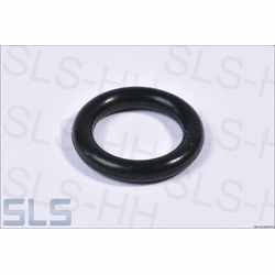 Sealing ring, heater valve