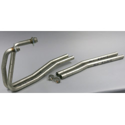 Set of 4 RHD front tubes, stainless steel, from approx. ´67
